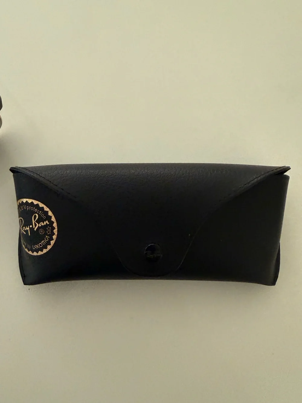 Ray-Ban Black and Gold Clubmaster Sunglasses